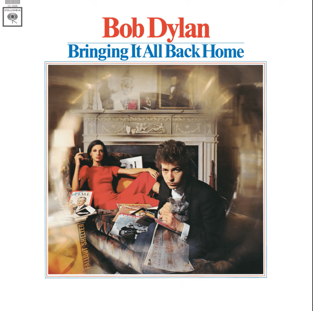 Bob Dylan’s Bringing It All Back Home Album Cover (1965)