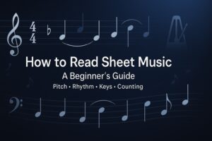 How to Read Sheet Music A Beginner’s Guide