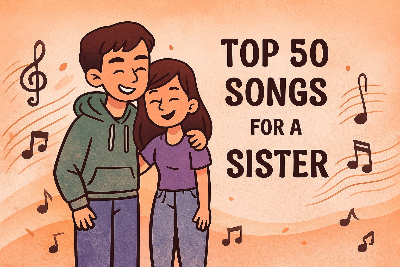 Top 50 Songs for a Sister