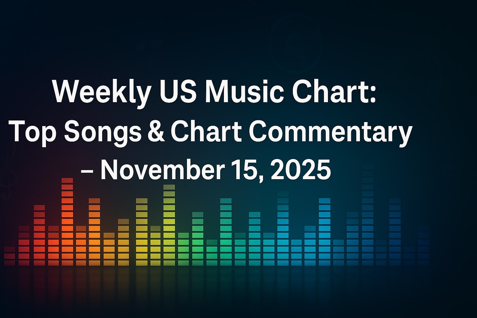 Weekly US Music Chart Top Songs & Chart Commentary – November 15, 2025