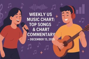 Weekly US Music Chart Top Songs & Chart Commentary – DECEMBER 13, 2025