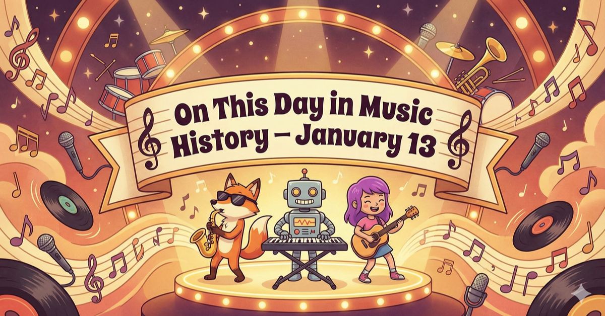 On This Day in Music History – January 13