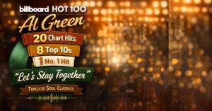 Al Green on the Billboard Hot 100 The Soul Legend’s 20 Chart Hits, One No. 1, and a Run of Timeless Top 10 Classics
