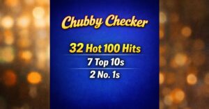 Chubby Checker on the Billboard Hot 100 The Chart Story of a Dance Craze Pioneer