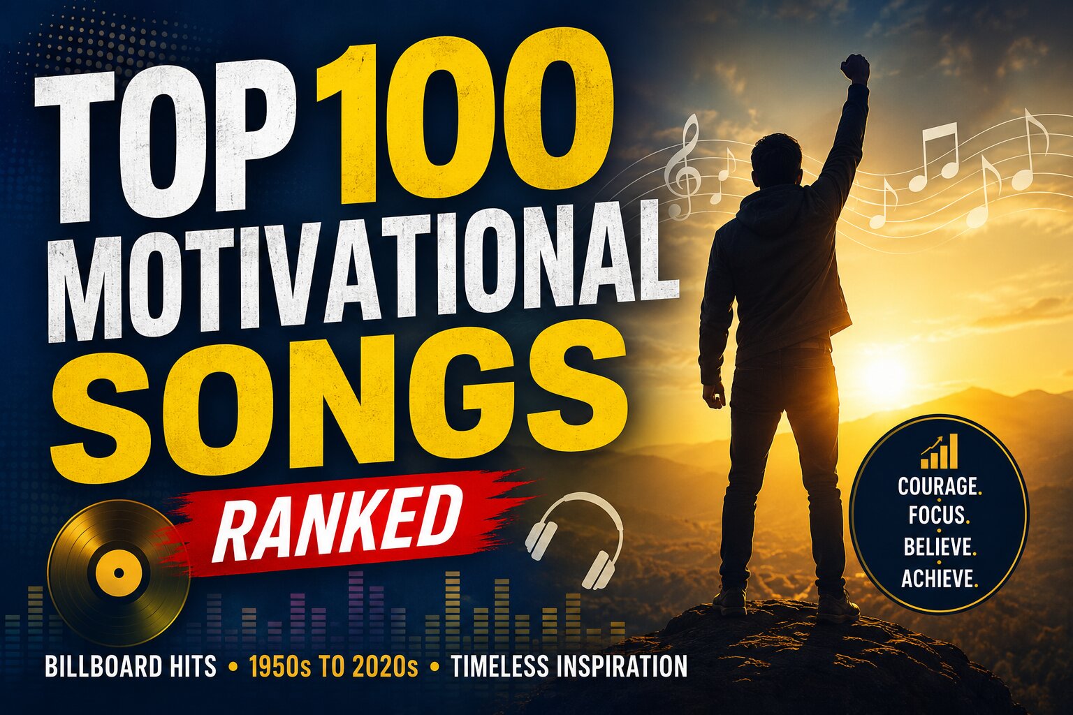 Top 100 Motivational Songs Ranked