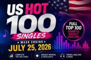 US Hot 100 Singles – Week Ending July 25, 2026 Full Chart Analysis, Highlights & Top Songs